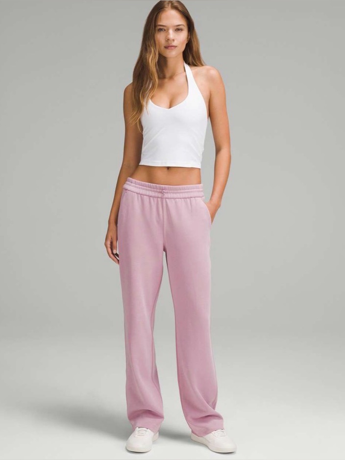 Nwt Lululemon Softstreme Highrise Pant Regular Length *Rose Blush*
